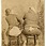 Anonym: Dvojice zezadu (revers vizitky), 1868